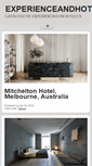 Mobile Screenshot of experienceandhotel.com
